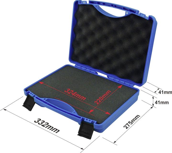 Actual product image Toolcraft TO-7565037 Universal tool case, unequipped (L x W x H) 330 x 272