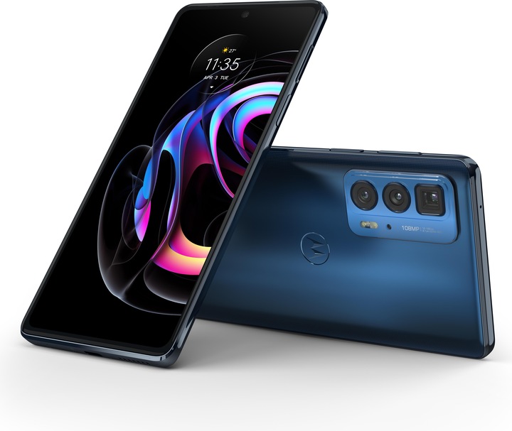 Produktbild Motorola Edge 20 Pro (256 GB, Midnight Blue, 6.70", Dual SIM, 108 Mpx, 5G)