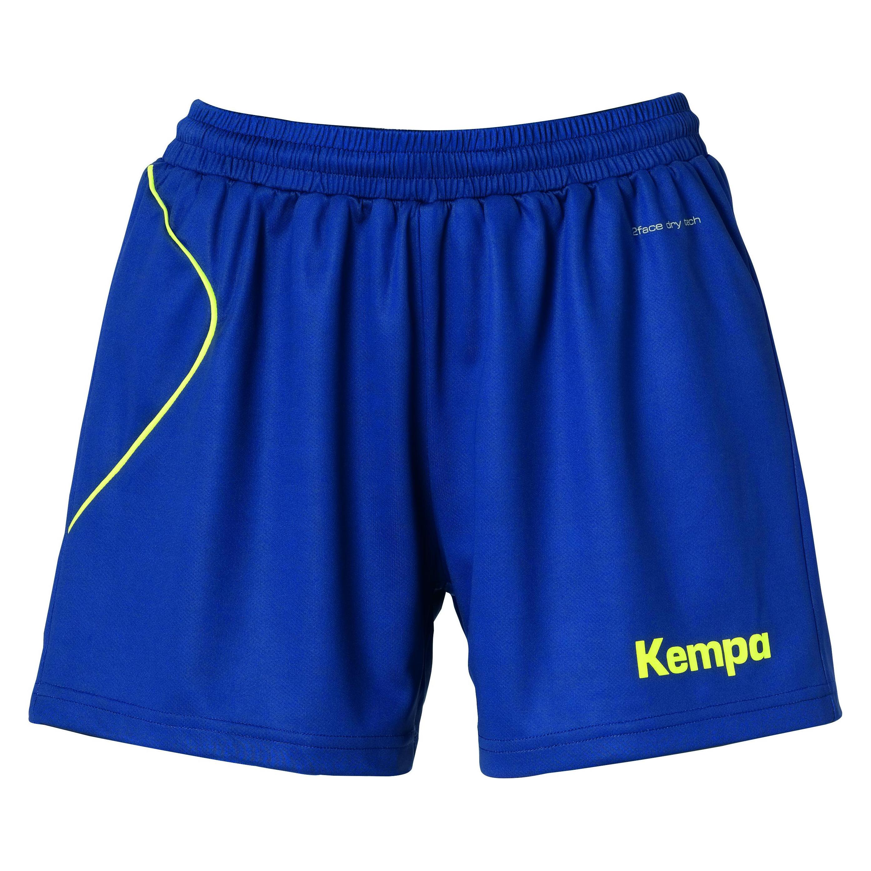 Kempa, Unisex, Sporthose, Curve Shorts Women (Xxl), Blau