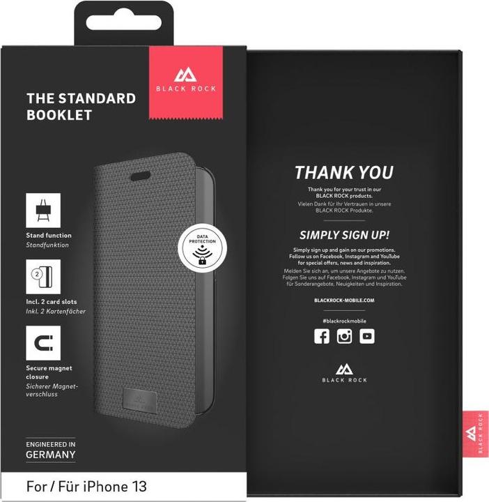 Immagine prodotto Black Rock Lo standard (Apple iPhone 13)