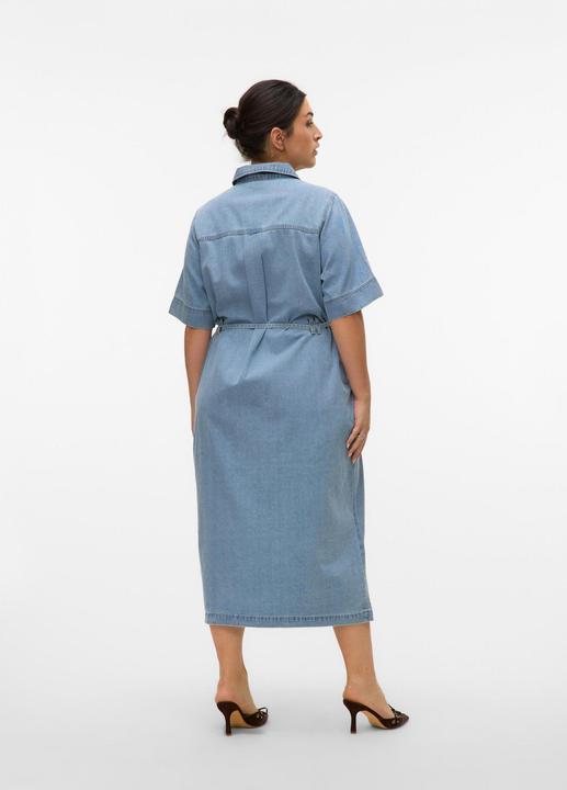 Image du produit Vero Moda VMCMELINDA Langes Kleid Jeanskleid (54)