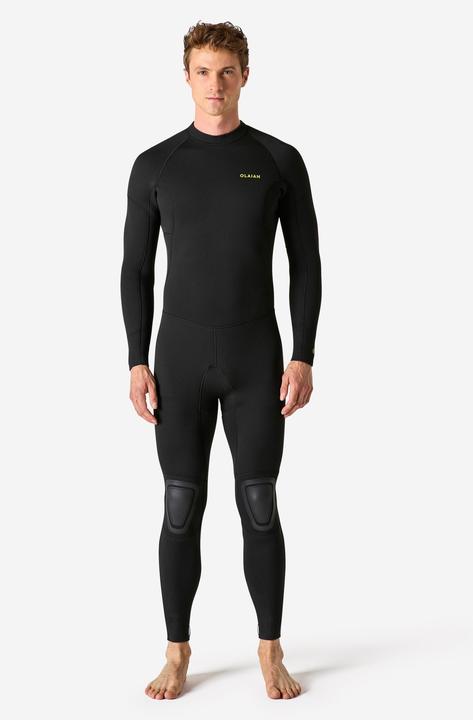 Actual product image Olaian Men's surf wetsuit 4/3 mm neoprene (S)