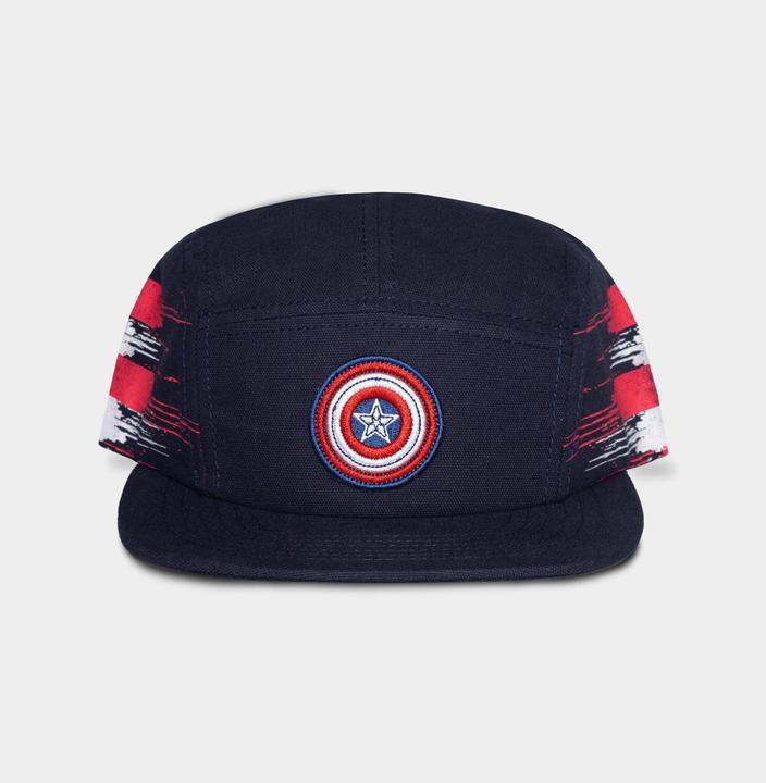 Actual product image Difuzed Captain America - Shield 6 Panel Cap (One size)