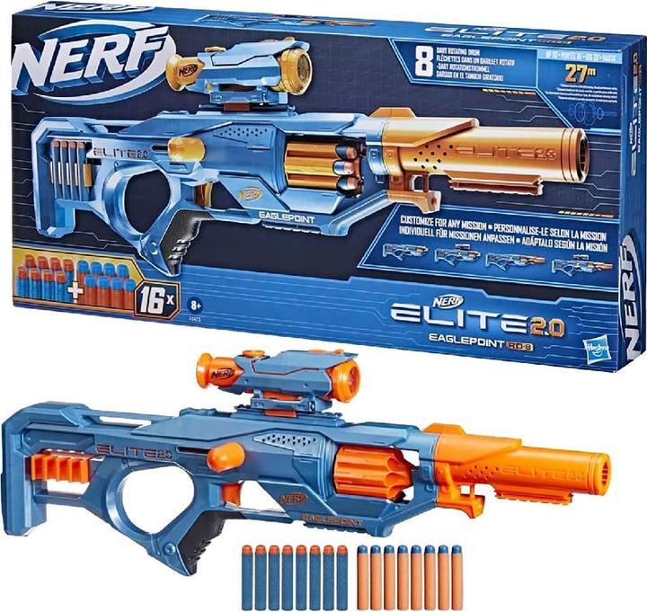 Actual product image Nerf Elite 2.0 Eaglepoint RD-8