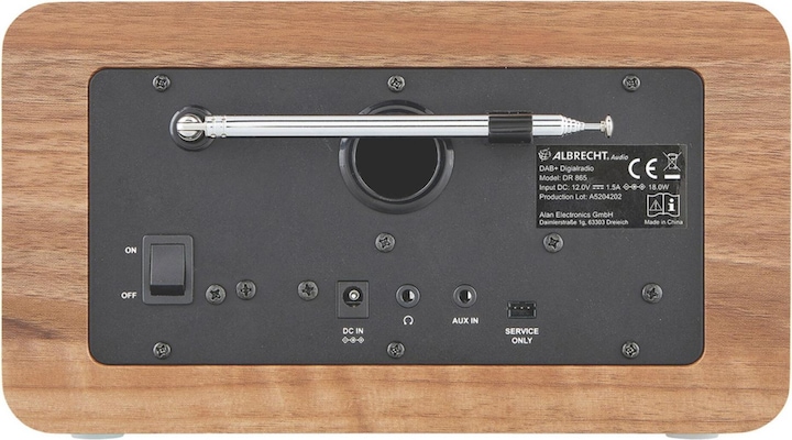 Image du produit Albrecht DR 866 (DAB+ DAB, FM, Bluetooth)
