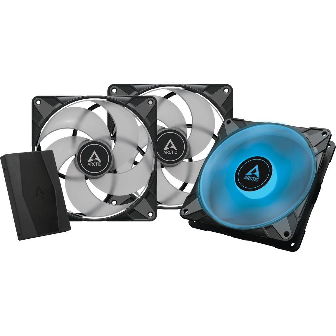Thumbnail - Arctic P14 PWM PST RGB (140 mm, 3 x), PC Lüfter, Schwarz