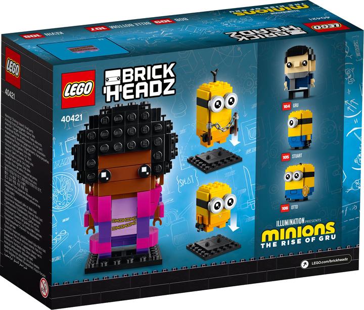 Image du produit LEGO Brick Headz - Belle Bottom, Kevin & Bob (40421, LEGO Brickheadz)