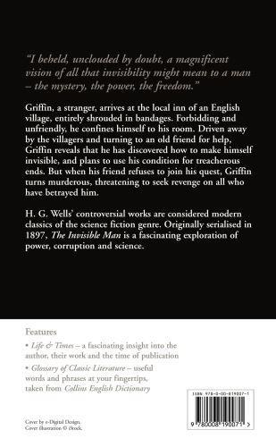 Produktbild The Invisible Man (Englisch, H. G. Wells, 2017)
