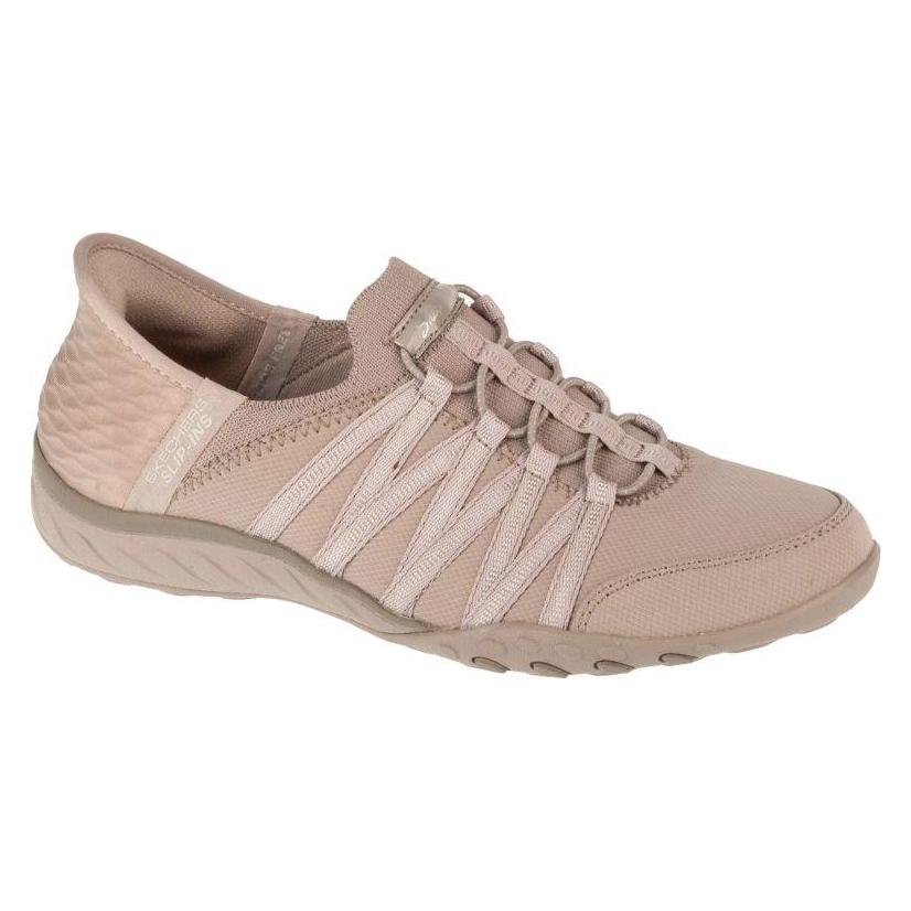 Skechers, Damen, Sneakers, Slip-Ins, Breathe Easy - Roll With Me Beige, Beige