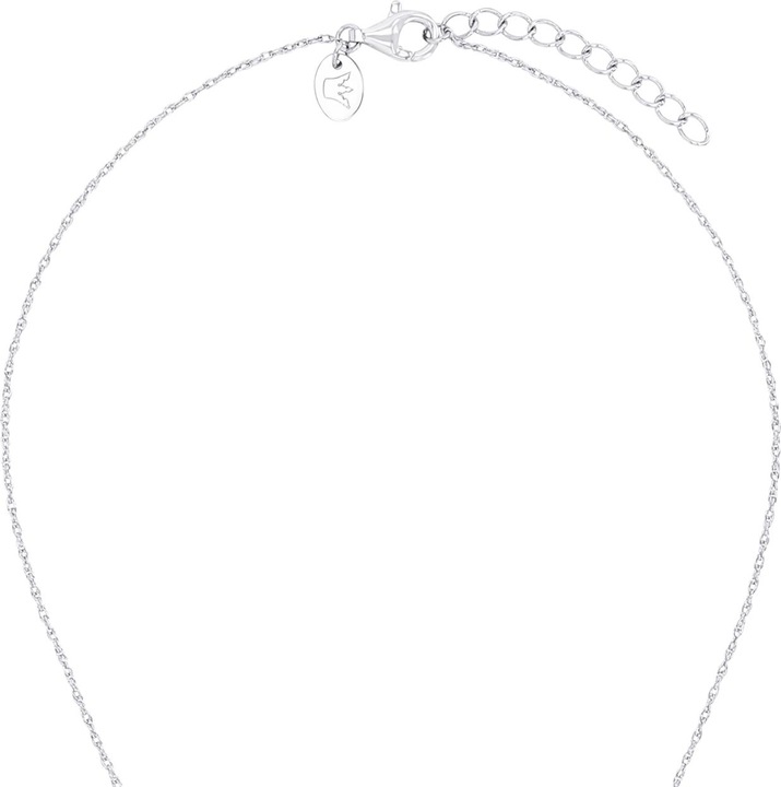 Produktbild Prinzessin Lillifee Halsschmuck für Mädchen, 925 Sterling Silber, Zirkonia synth. | Krone (Silber 925)