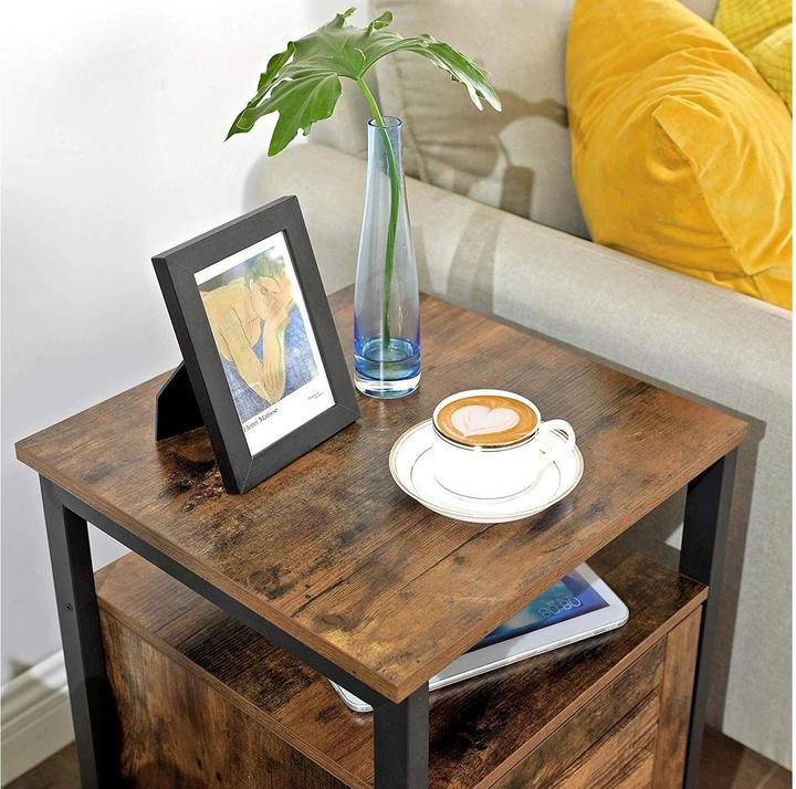 Image du produit Vasagle Table d'appoint (40 x 40 x 60 cm)