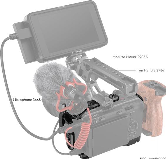 Actual product image SmallRig Cage for Sony FX3 / FX30 (Cage)
