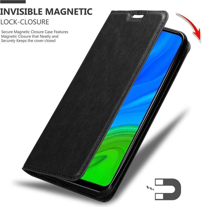 Actual product image Cadorabo Book Invisible Magnet Cover (Huawei P Smart (2020))