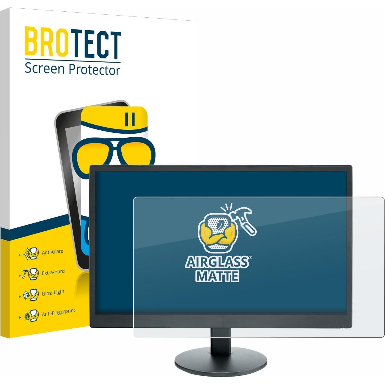 BROTECT AirGlass Panzerglasfolie Matt (Displayschutz), Kameraschutz, Transparent