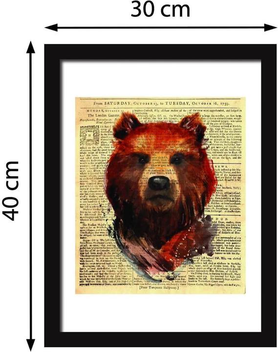 Produktbild Walplus Bär (30 x 40 cm)