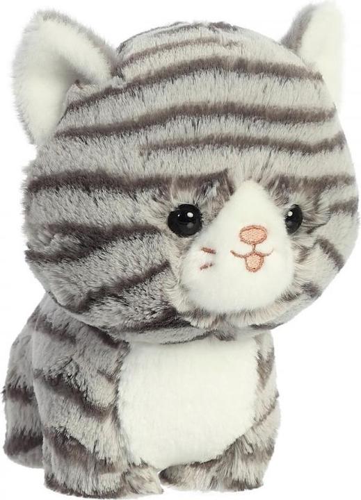 Actual product image Daff Teddy Pets Grau getigertes Katzenmaskottchen