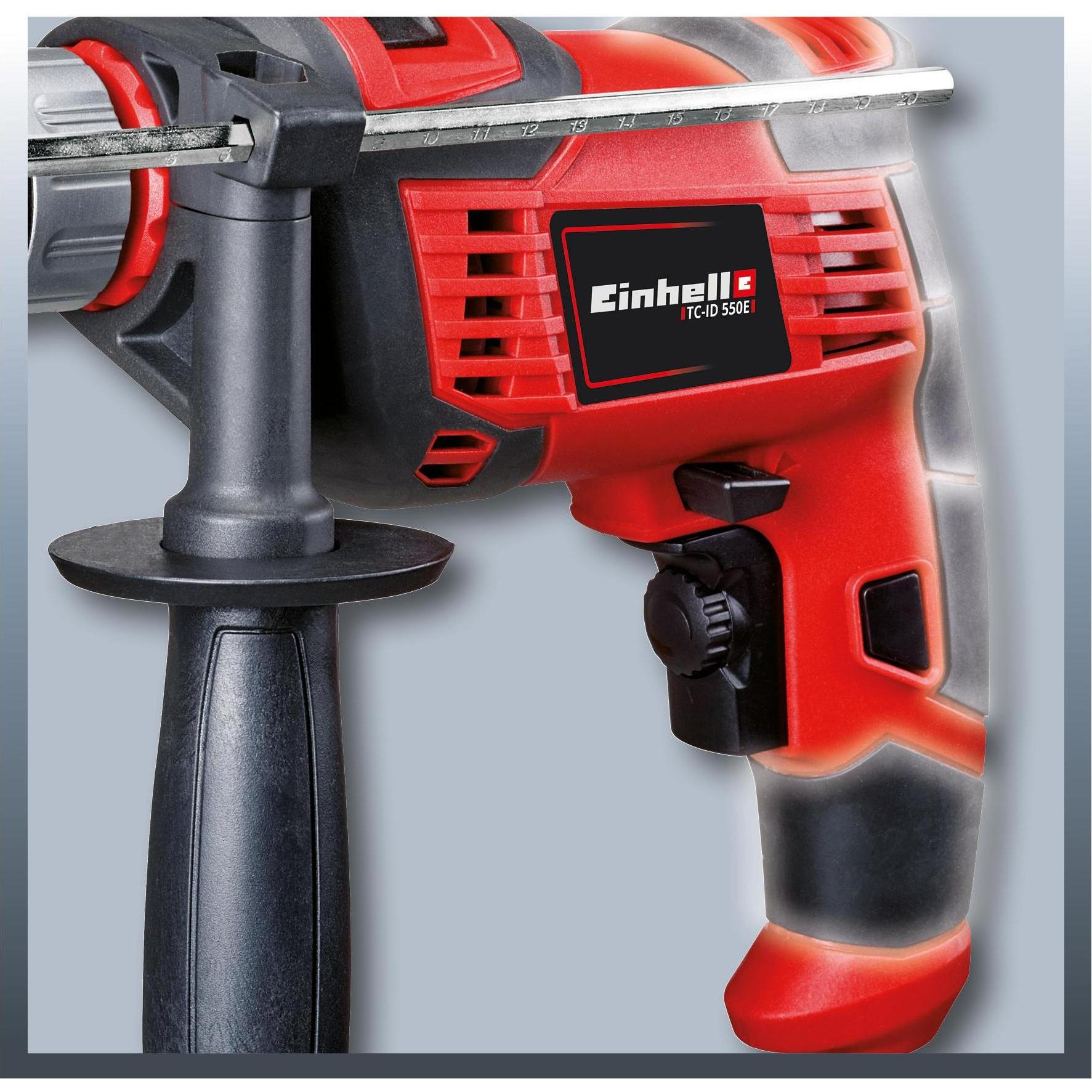 Einhell, Bohrmaschine + Akkuschrauber, TC-ID 550 E (Netzbetrieb)