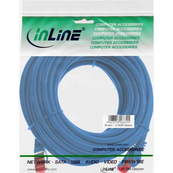 Thumbnail - InLine Patchkabel (S/FTP, CAT6, 10 m), Netzwerkkabel
