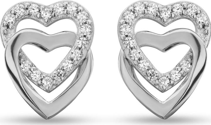 Actual product image Jette Ohrstecker SWING HEART (925 silver)