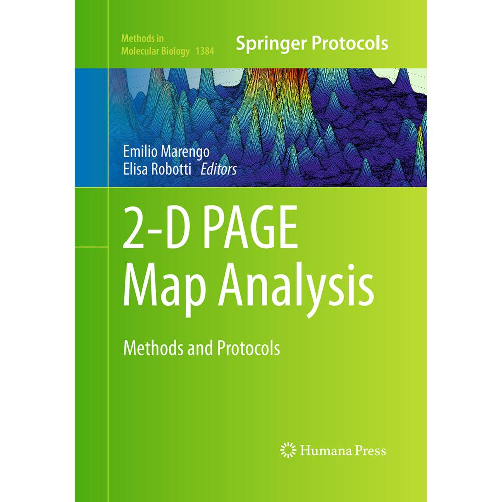 2-D PAGE Map Analysis, Fachbücher von Elisa Robotti, Emilio Marengo