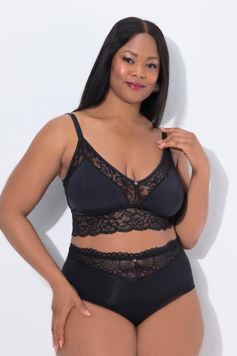 Produktbild TruYou Bralette, Satin, transparente Spitze, Cup A - D (85 A)