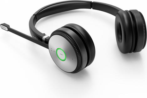 Image du produit Yealink WH62/WH66 Casque double UC seul sans base WHD622UC (Sans fil, USB-A)