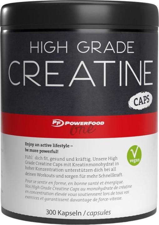Produktbild Powerfood High Grade Creatine (300 Stück, Kapseln, 348.90 g)