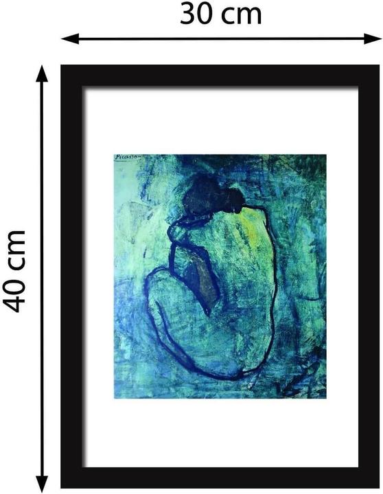 Actual product image Walplus Blue Nude (30 x 40 cm)