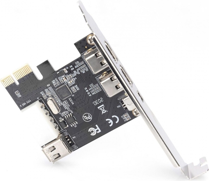 Actual product image Digitus PCIe Card Firewire 1394a 3+1 Port