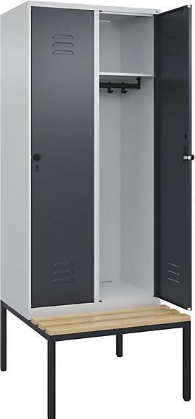 Actual product image C+P Locker Classic PLUS bench seat (80 cm, 212 cm)