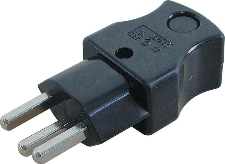 Actual product image Steffen MID angle plug (Type 23)