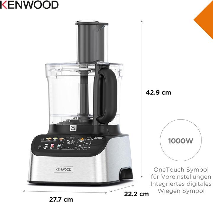 Produktbild Kenwood Multipro One Touch (1500 ml, 1000 W)