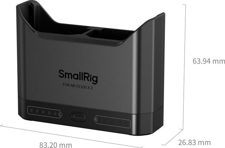 Image du produit SmallRig 5489 Camera Battery Charger for NP-FZ100 (Chargeur de batterie d'appareil photo)