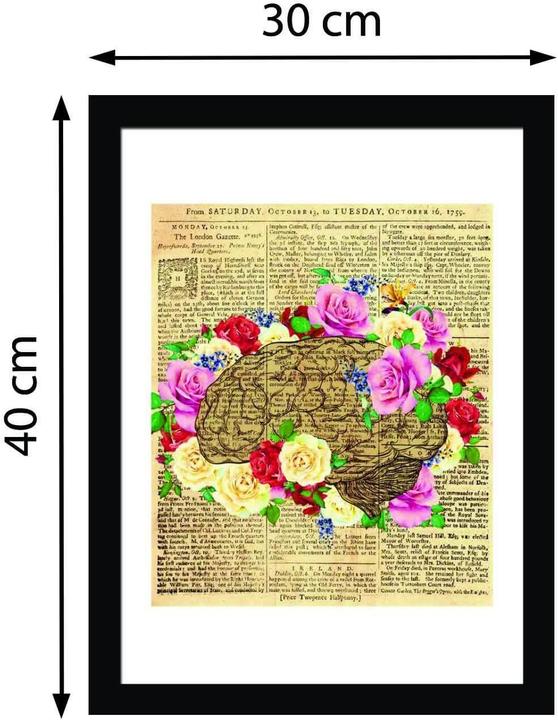 Walplus Blumen (30 x 40 cm)
