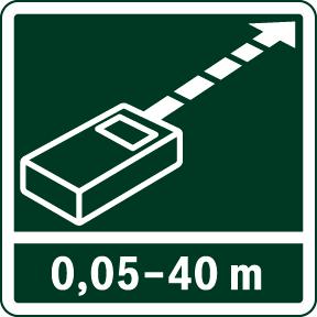 Image du produit Bosch Home & Garden Plr 40 C (40 m, 635 nm)