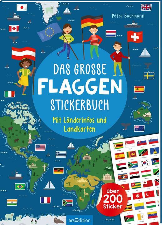 Produktbild Flaggen-Stickerbuch