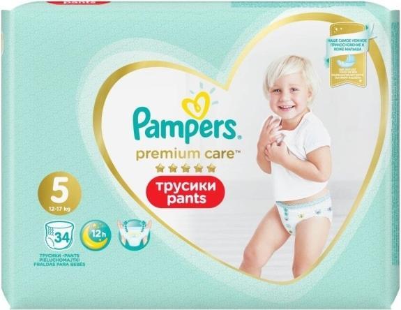 Image du produit Pampers Premium Care (Taille 5, Pack, 34 pièce(s))