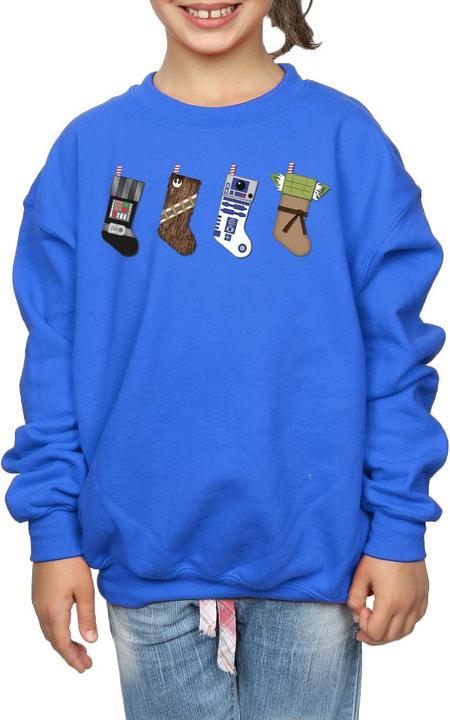 Produktbild Star Wars Christmas Stockings Sweatshirt Mädchen (140, 146)