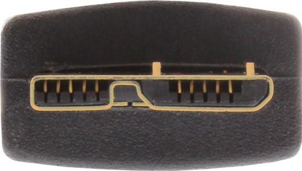 Produktbild InLine USB 3.0 Kabel A Stecker an Micro B Stecker schwarz 1,5m (1.50 m, USB 3.0)