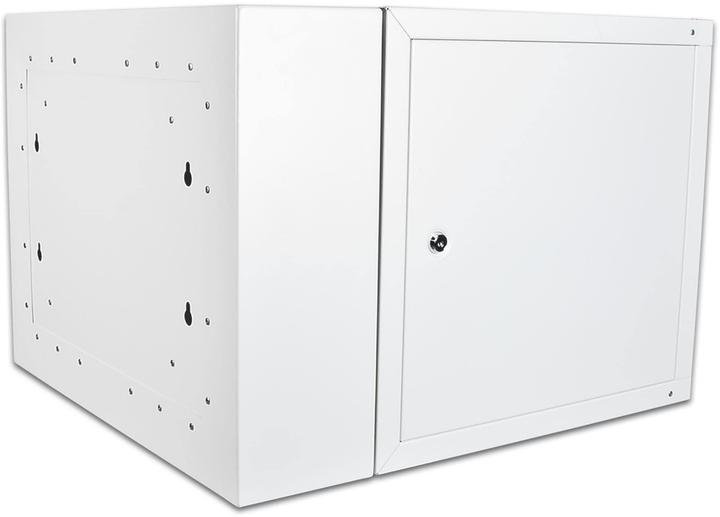Produktbild Wirewin 19" 2-teiliger Wandschrank, grau (18 HE, 19 Zoll Rack)