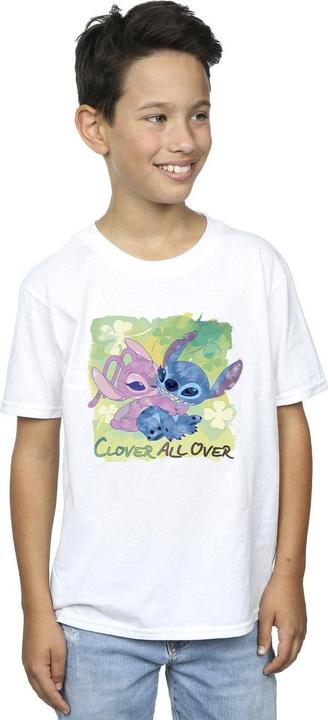 Produktbild Disney Lilo And Stitch St Patrick's Day Clover TShirt Jungen (140, 146)