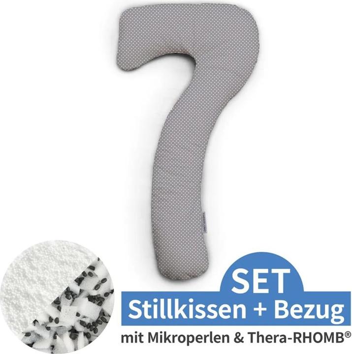 Theraline Stillkissen Schlaf- und Stillkissen my7 - inkl. Bezug 80 x 150 (150 cm)