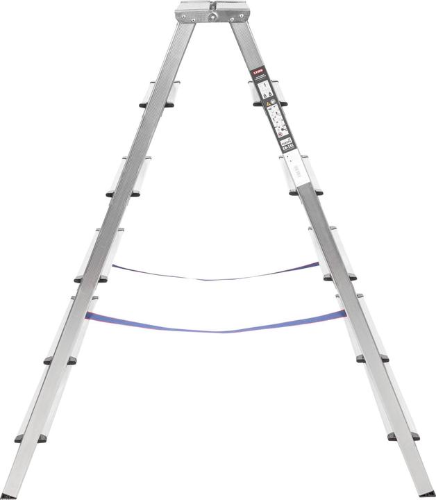 Actual product image Stier Steps Stepladder 2x6 steps accessible on both sides FI-6 (Stepladder)