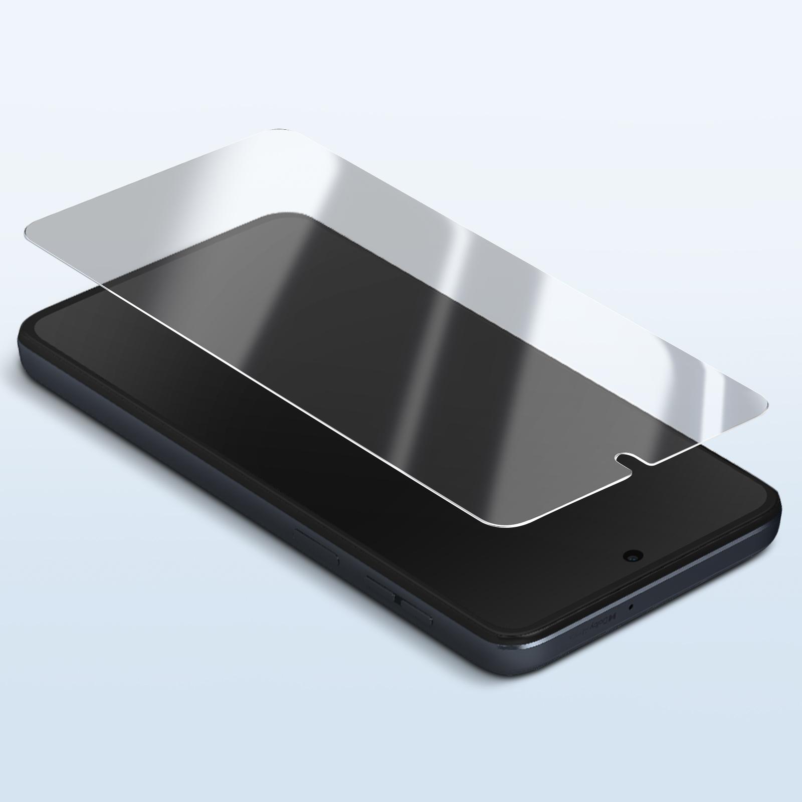 Avizar Kunststofffolie (1 Stück, Motorola Moto G84), Smartphone Schutzfolie, Transparent