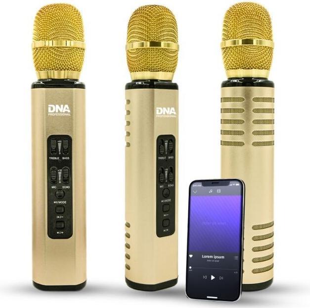 Produktbild No Name NN KM6 Karaoke Mikrofon Bluetooth Wireless Lautsprecher