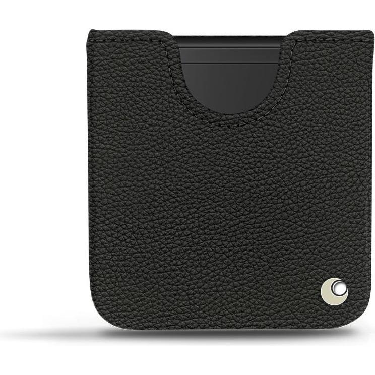 Noreve Lederschutzhülle (Samsung Galaxy Z Flip), Smartphone Hülle, Schwarz