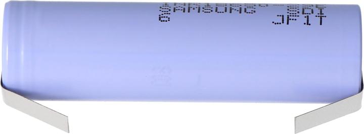 Actual product image Samsung Akku INR18650 29E + Lötfahne U (1 pcs., 18650, 2900 mAh)