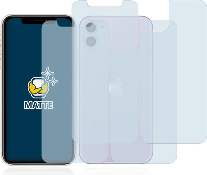 Actual product image BROTECT Anti-glare screen protector matt (2 Piece, Apple iPhone 11)