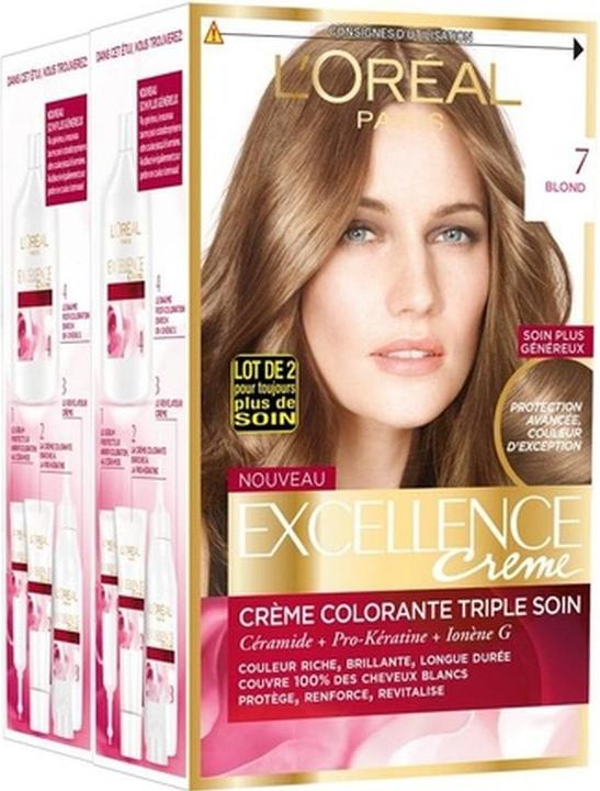 L'Oréal Paris Paris Excellence Creme Triple Care Dauerhafte Farbbehandlung