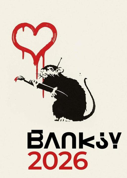 Produktbild Banksy : calendrier 2026